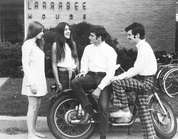 college in the 1970s