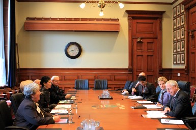 CARP's Susan Eng and chapter chair delegates meet with Premier Wynne, Minister Sousa and Minister Sergio to discuss CPP enhancement support December 11th, 2013 