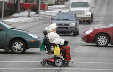 wheelchair lady