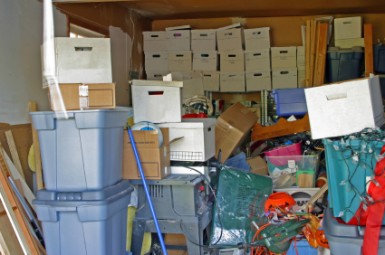 Garage Clutter - Landscape