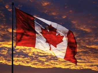 Canadian-Flag-at-Sunset1