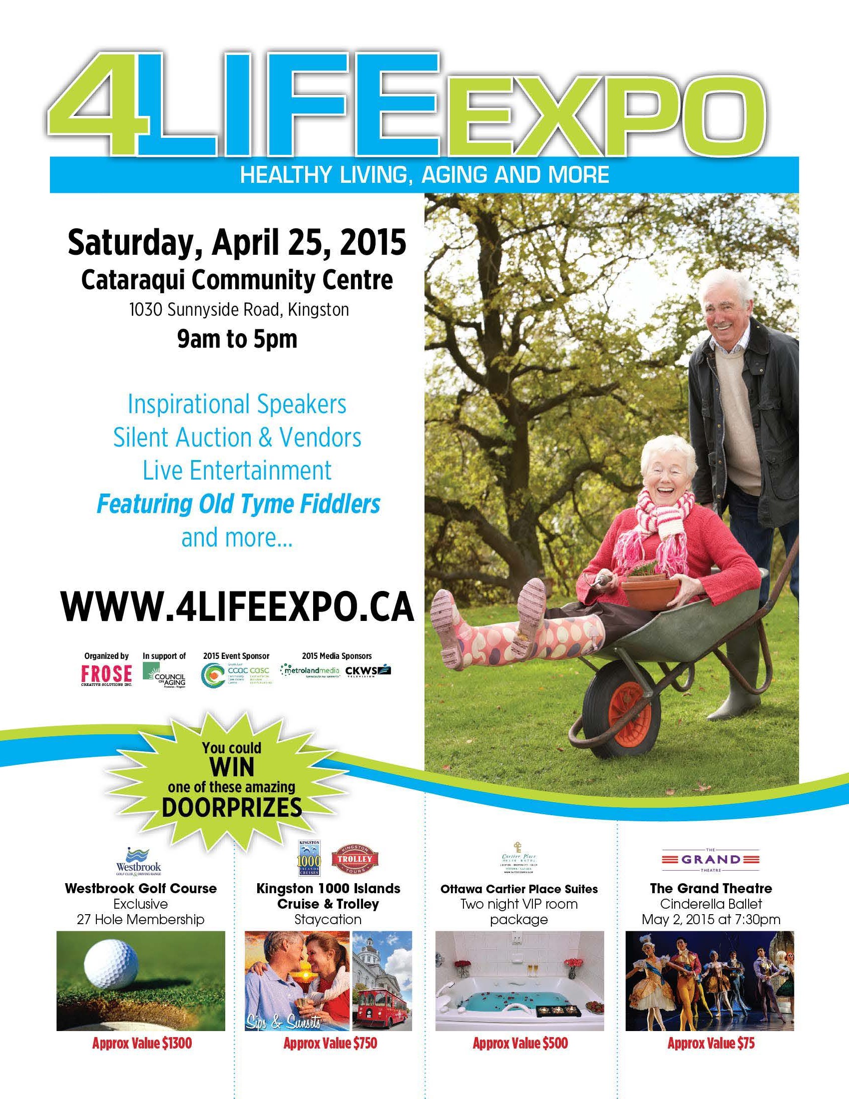 4 Life Expo in Kingston April 25th, 2015